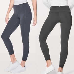 Lululemon In Movement 7/8 Tight Everlux Grey